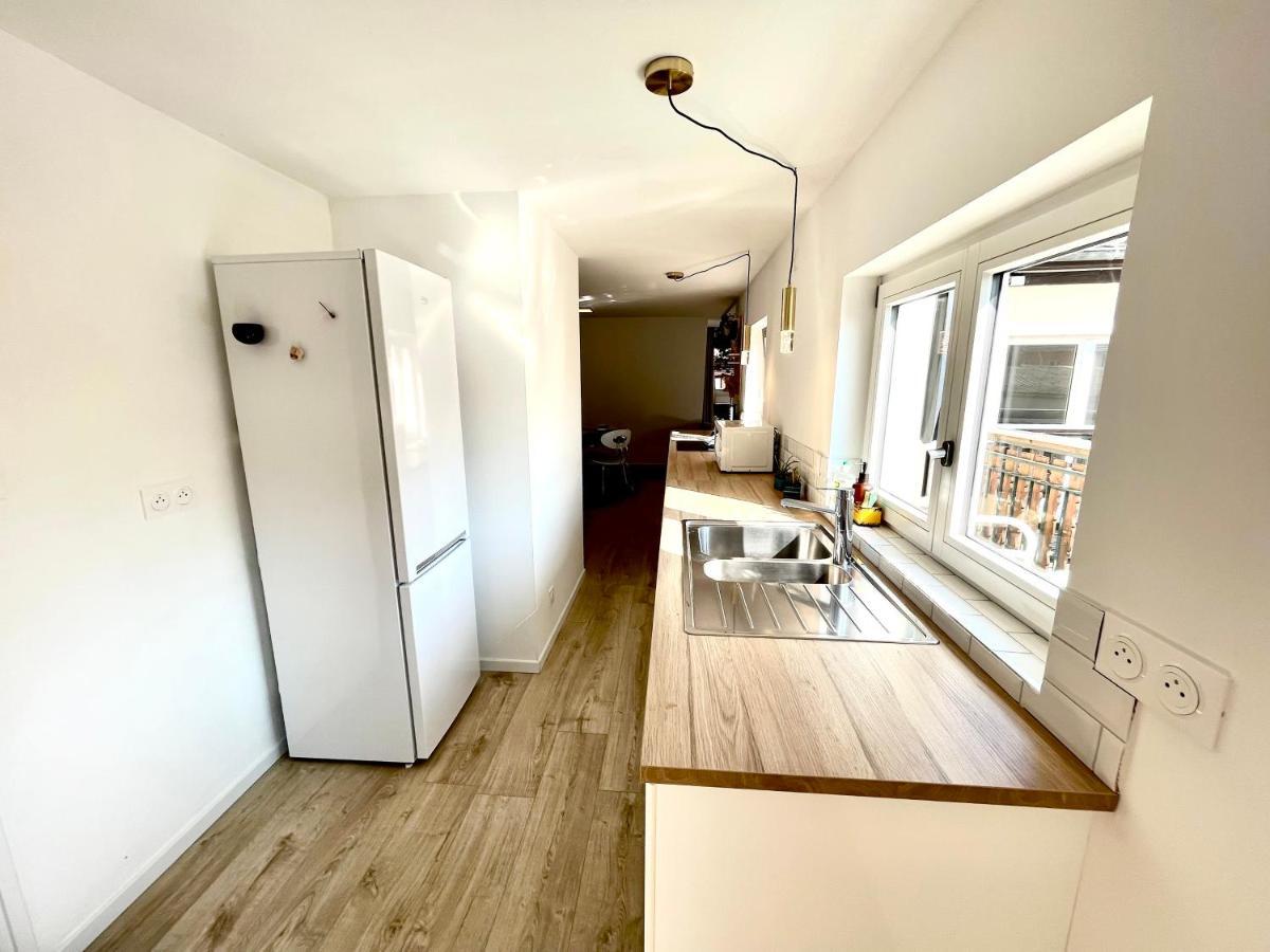 Au nid de cigognes à Ribeauville avec garage et terrasse Esterno foto